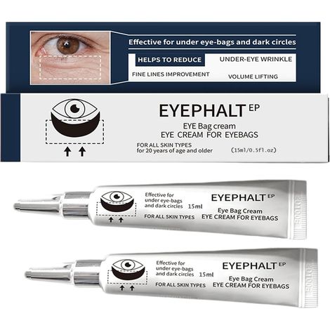 Crème contour des yeux pour les poches et les cernes, hydratante, tous types de peau, 15 ml (1/5)