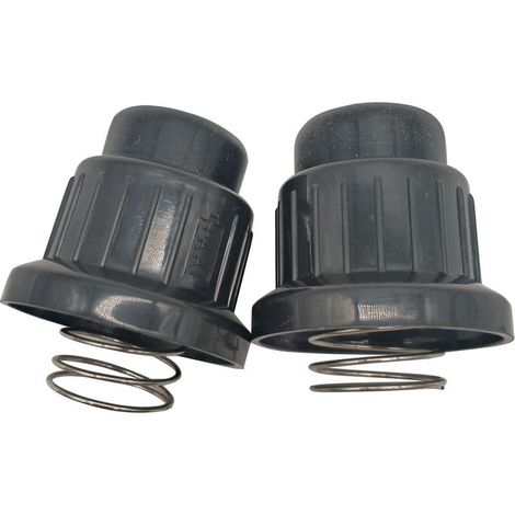 Capuchon de Bouton d'allumage, Interrupteur à Bouton-Poussoir d'allumeur d'impulsion de générateur d'étincelles avec Ressorts, 2 Pièces pour Gril à gaz avec Batterie AA