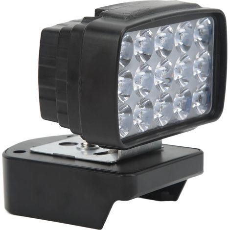 Kabellose LED-Arbeitsleuchte 8 W 900 lm, betrieben mit einem 15-21 V Lithium-Ionen-Akku und einem IO-Schalter (1/5)