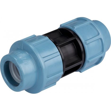 Manguito reparador igual para tubería de polietileno 25 mm