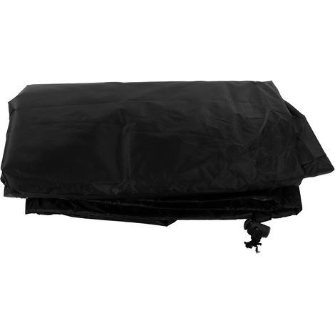 Housse imperméable pour barbecue, protection durable et résistante à la pluie pour meubles de jardin (noir) (1/5)