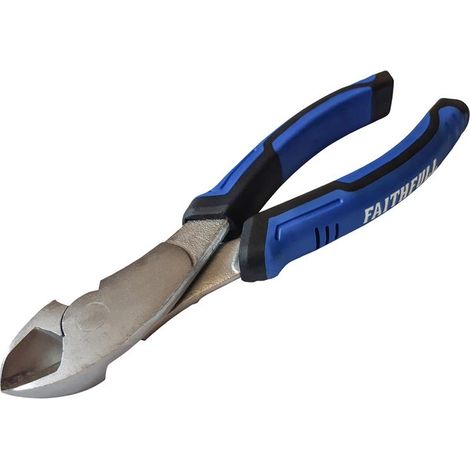 Faithfull Heavy-Duty Diagonal Cutting Pliers 180mm (7in) High-Leverage Chrome Vanadium