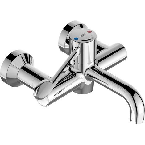 Termostato de pared para lavabo CERAPLUS, conexiones en S con cerradura cromo IDEAL STANDARD