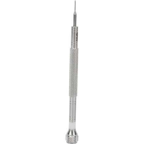 Tournevis de précision professionnel en acier inoxydable pour réparation de montres, lunettes et bracelets - Embout 0,6 mm (1/5)