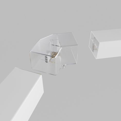 V-Stecker für Hexagon - 120° - 4 cm