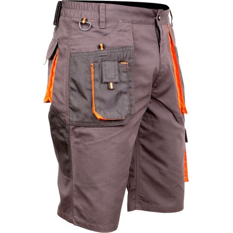 Pantalón de trabajo duradero corto workfit-pro Gris XL Gris XL (1/5)