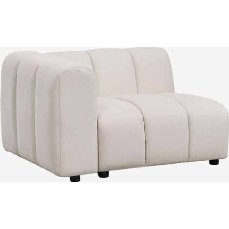 SKLUM Linkes Eckmodul für modulares Sofa aus Eliot-Bouclé-Stoff (1/5)