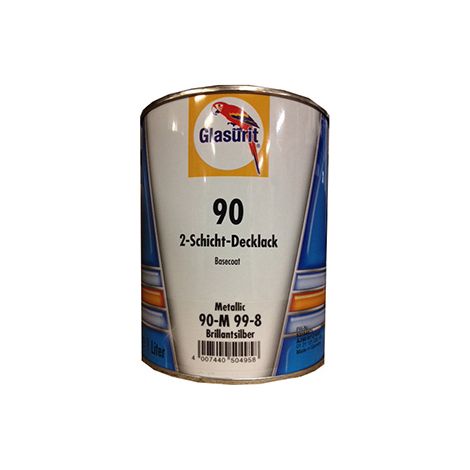 GLASURIT TINT Basis 90-M 99/08 ALUMINUM BRILLIANT 1 Liter