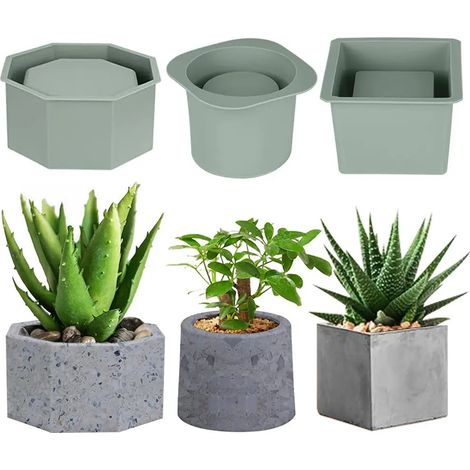 Pot à orchidées en céramique blanche de 12,7 cm (5 pouces) avec fente (1/5)