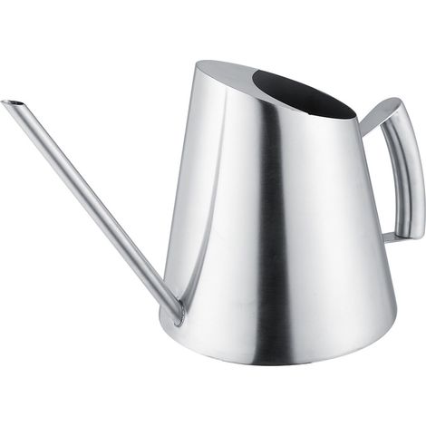 Arrosoir 1500 ml en acier inoxydable brossé – pour jardinage (1/5)