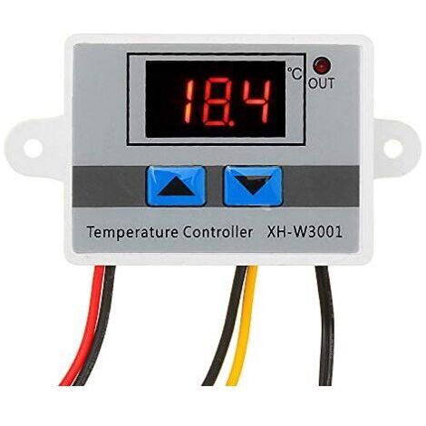 220V Thermostat Numérique Régulateur de Température Refroidissement et Chauffage Contrôl (1/4)