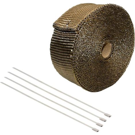 Rouleau thermique amélioré en fibre de verre, enveloppe et bande (1/5)