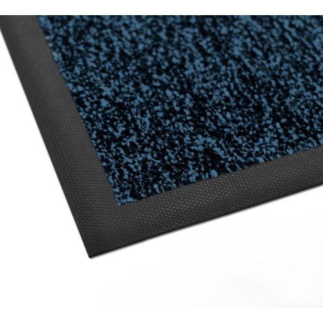 Tapis SPACE 205, Élégance et Performance pour Votre Entrée, Bleu 90 x 120 cm (1/4)