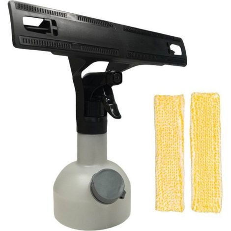 1 Ensemble de nettoyage vitres, Flacon pulvérisateur WV, 2 chiffons jaunes, Compatible WV2 WV5 WV6, Usage domestique professionnel (1/2)