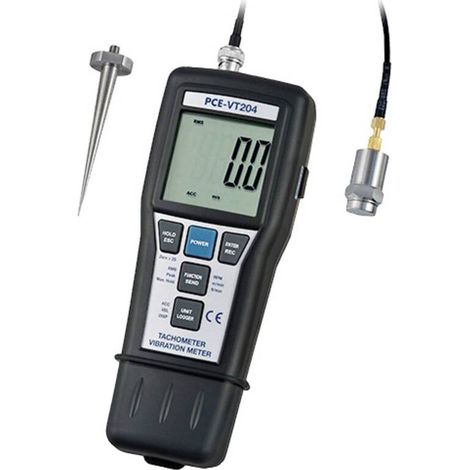 [NEUWERTIG] B-Ware PCE Instruments Vibrationsmessgerät Schwingungsmesser Drehzahl LCD PCE-VT 204 (1/2)