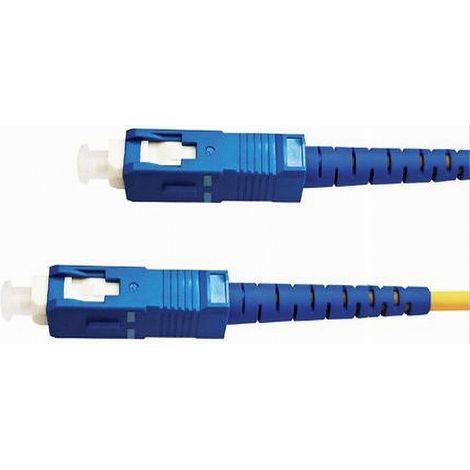 Trade Shop - Glasfaser-Audiokabel, Schnellverbinder, optisch, SC/UPC, 5 m, Maxtech SU-SU5.0M - (1/2)