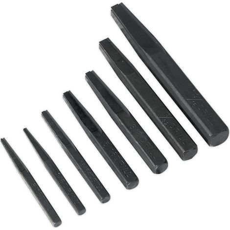 Sealey Square Type Screw Extractor Set 7pc AK720