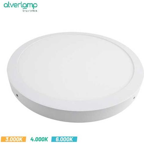 Plafoniera tonda LED 20W tricolor