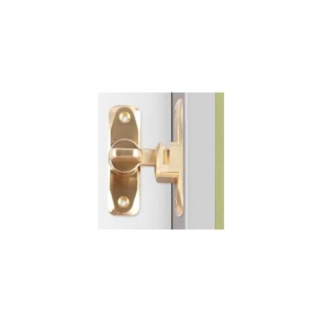 Anello di chiusura per porta a 90/180 gradi, fibbia ad angolo retto, catenaccio, serratura per porta scorrevole, serratura per porta a battente, serratura per porta scorrevole, serratura per armadio ( (1/4)