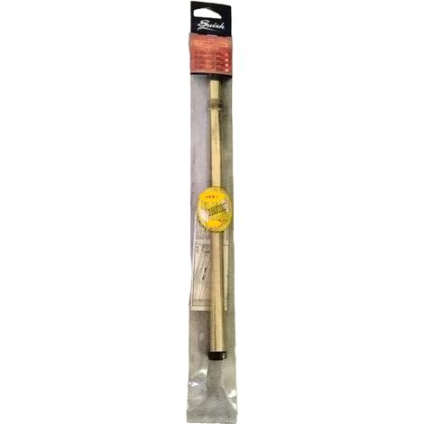 SWISH - 1 BACCHETTA PIATTA A PRESSIONE 30-43CM IN ACCIAIO COLORE ORO