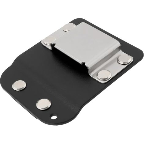 1 étui pour perceuse à ruban - Support de ceinture en acier inoxydable pour perceuse sans fil - 8,4 x 6,6 x 2,3 cm (1/5)
