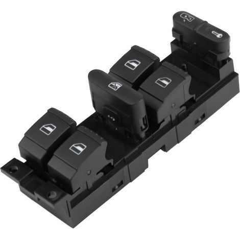 Interruttore alzacristalli elettrico per Golf Jetta Bora Passat B5 Seat Leon Toledo 1999 – 2006 (1/5)