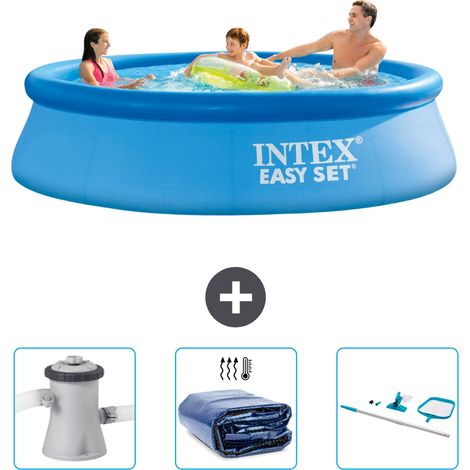 Intex Piscine Easy Set Ronde - 305x76 cm - 4-pièces SCB78 (1/5)