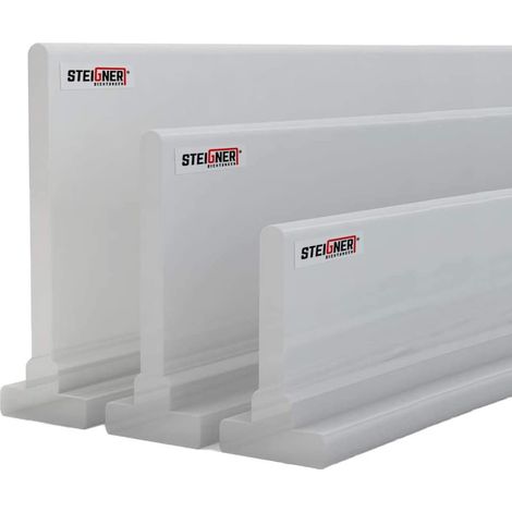 Steigner – Joint de douche 50cm transparent – Silicone résistant aux intempéries – Étanchéité optimale pour parois et portes en verre – Protection contre les fuites - SDD02