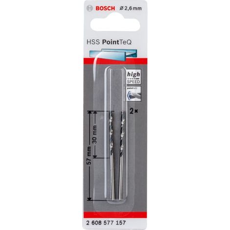 WIERTŁO HSS-POINTTEQ 2.6MM 2PC. - B 2608577157