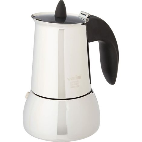 Cafetera Italiana Valira ISABELLA 4T Acero Acero Inoxidable 4 Tazas (1/5)