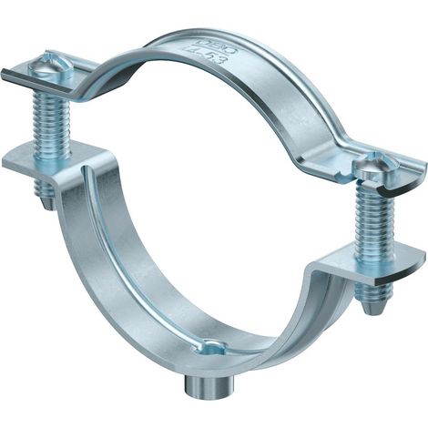 OBO Bettermann Abrazadera de distancia con conexión roscada M6 44-53mm acero galvanizado, 1362440