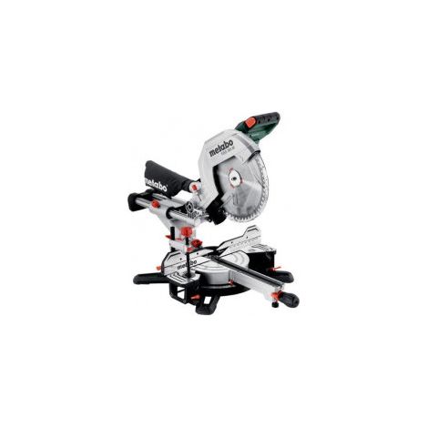 Metabo – Scie à onglets radiale 1600W 305mm – Profondeur de coupe 110mm – Inclinaison 47° – Pour bois dur – Aspiration efficace des sciures