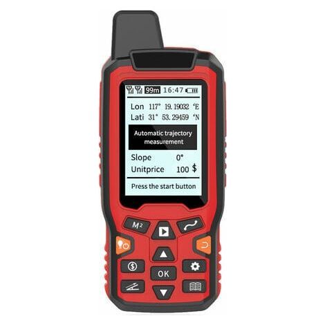 ZL-180 Tragbarer GPS-Navigations-Pisten-Landflächenmesser 2,4 Zoll Display Landvermessung USB