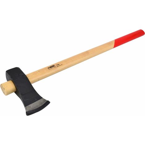 Hacha-martillo Awtools 4,0 kg con mango de madera Black Line, ideal para trabajos de impacto y corte, resistente, diseño ergonómico, perfecto para proyectos de bricolaje y reparaciones.