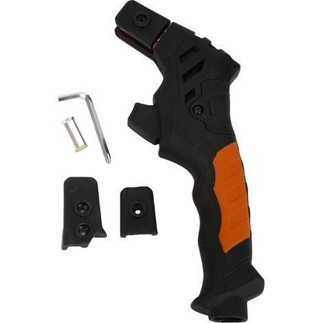Porte-électrode ergonomique de soudage Stinger 300A 500A 600A universel en cuivre robuste pour bâton multi-angle 90 ° 135 ° 170 ° (1/5)