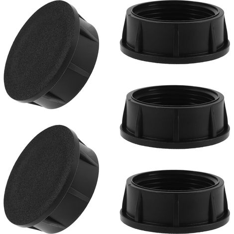 Lot de 5 Sets de Capuchons de Têtes D'arroseurs en Plastique Joints Toriques en Silicone, Bouchons de Fermeture Étanches pour Buses D'arrosage, Compatibles Systèmes (1/5)