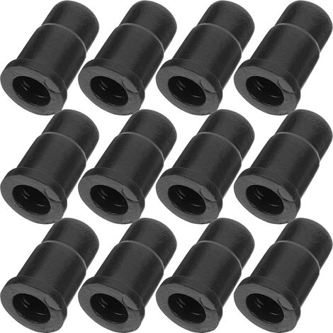40 inserts de bagues roue en ABS noir pour le montage des pieds (1/5)