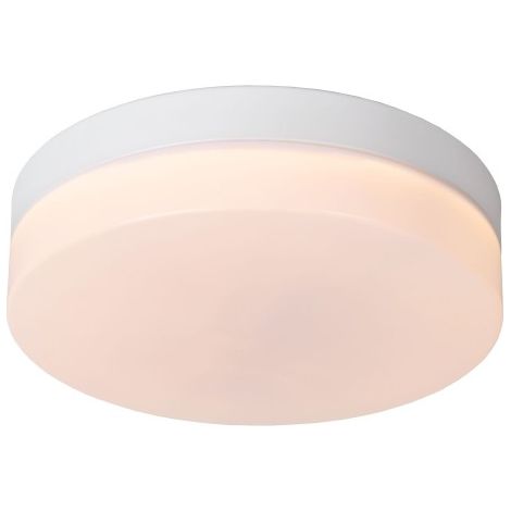 Plafoniera bagno tonda 23cm LED 12W bianca Lucide Biskit