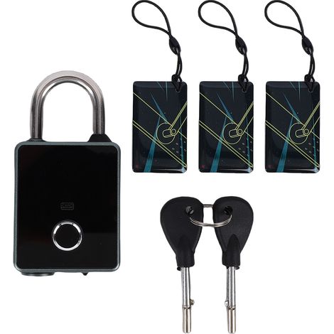 Cadenas intelligent à combinaison, clavier à écran tactile, mot de passe, empreinte digitale, numérique pour porte.