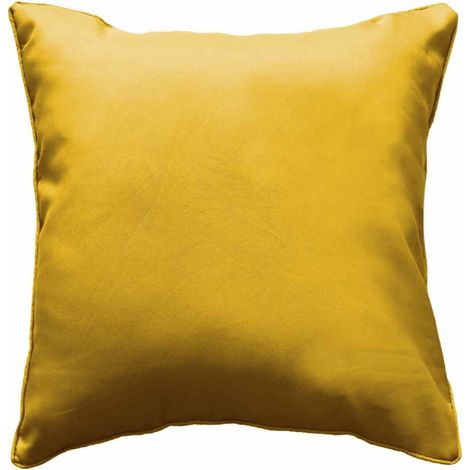 Coussin Carré Déco "Essentiel" 60x60cm Miel (1/3)