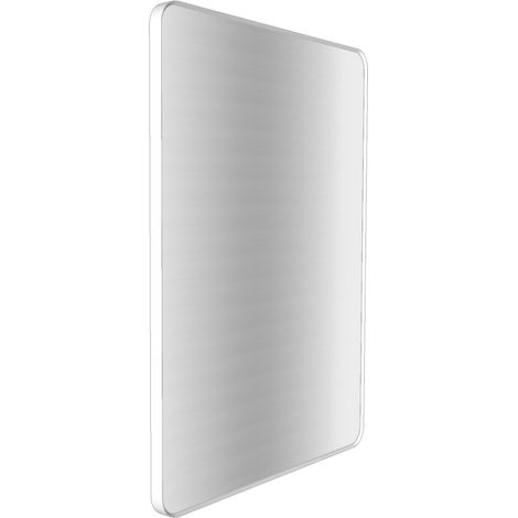 Espejo RIHO Shield rectangular, con sensor, borde blanco, 205551 (1/2)