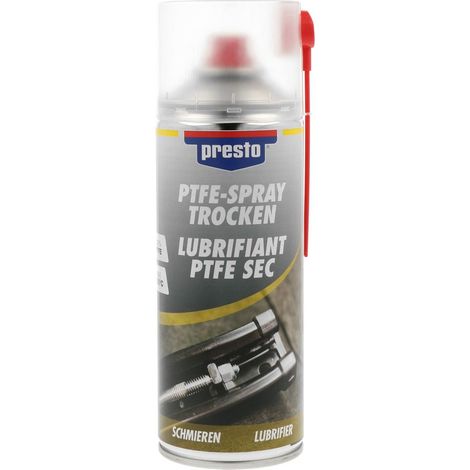 LUBRIFIANT PTFE SEC 400ML PRESTO