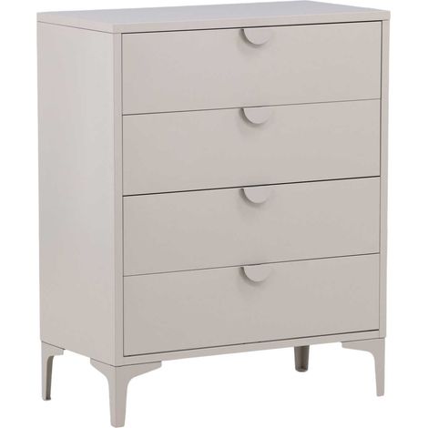 Piring commode 4 tiroirs beige. (1/4)