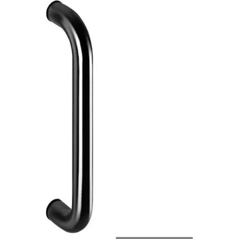 Normbau Maniglia tubolare in acciaio inox opaco 20 mm ergonomica