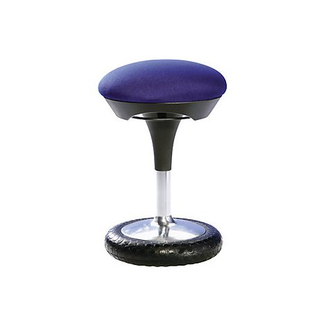 Taburete SITNESS  Ø del asiento 420 mm  en azul