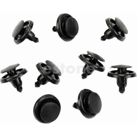 Lot de 10 clips de fixation de capot à pression de 7 mm pour pare-chocs, rivets de fixation, outil de fixation de panneaux de carrosserie