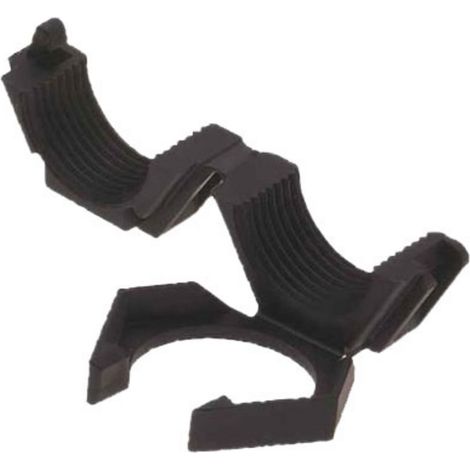 HELU 905039 COV M Gegenmutter Schwarz M25  Gerade 1 St.