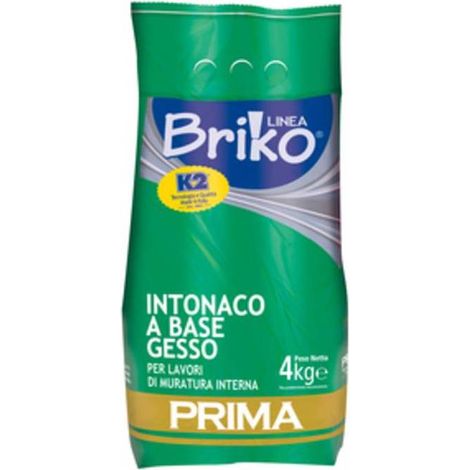 4 x LINEA BRIKO INTONACO P/INTERNO DA  4 KG