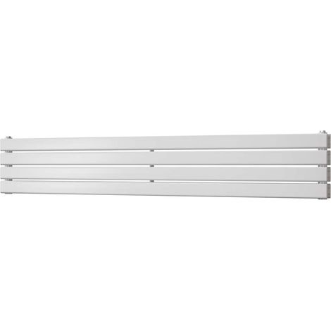 Typhoon Axis - White Horizontal Radiator H272mm x W1600mm Double Panel
