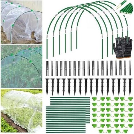 Kaelt - BARKBUSTERSArceaux Serre De Jardin, Arceaux pour Serre Tunnel, Cerceau de Serre de Jardin, Cerceau pour Serre de Jardin, Kit De Maison De Cerceau De Jardin, Garden Arceaux pour Serre Tunnel (1/5)